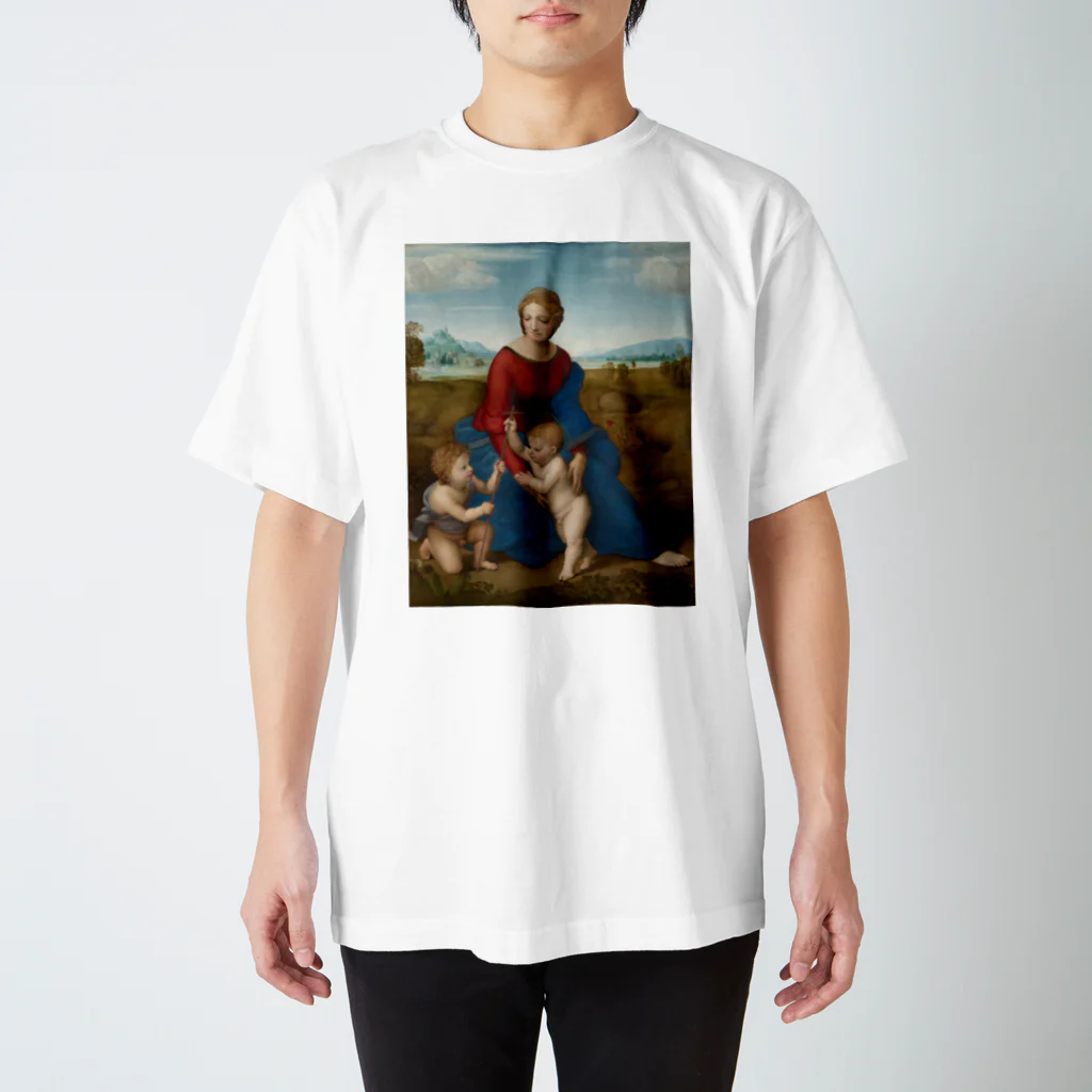 世界美術商店の牧場の聖母 / Madonna del Prato スタンダードTシャツ