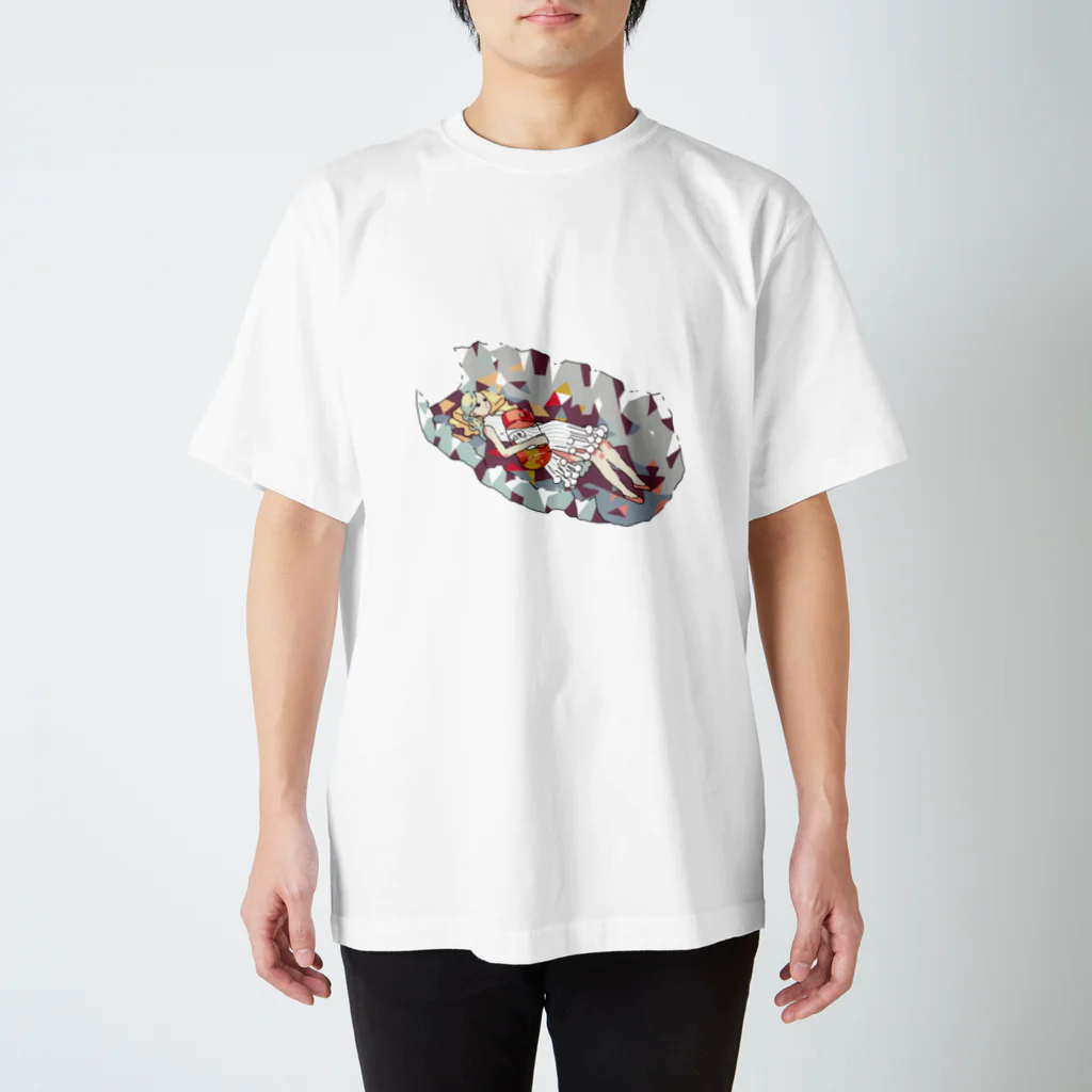 ton汁のえの子のバター醤油アルミホイル包 スタンダードTシャツ