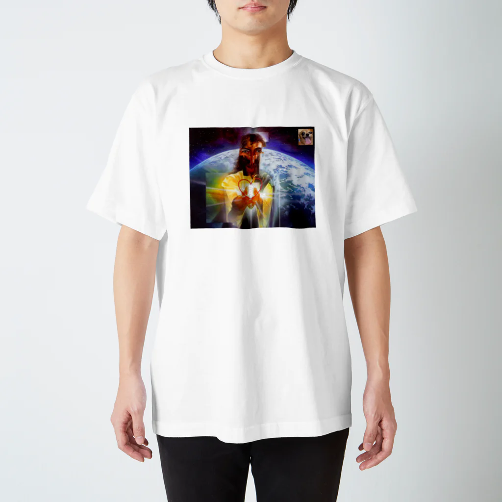 parking_techniqueのYABA jesus スタンダードTシャツ