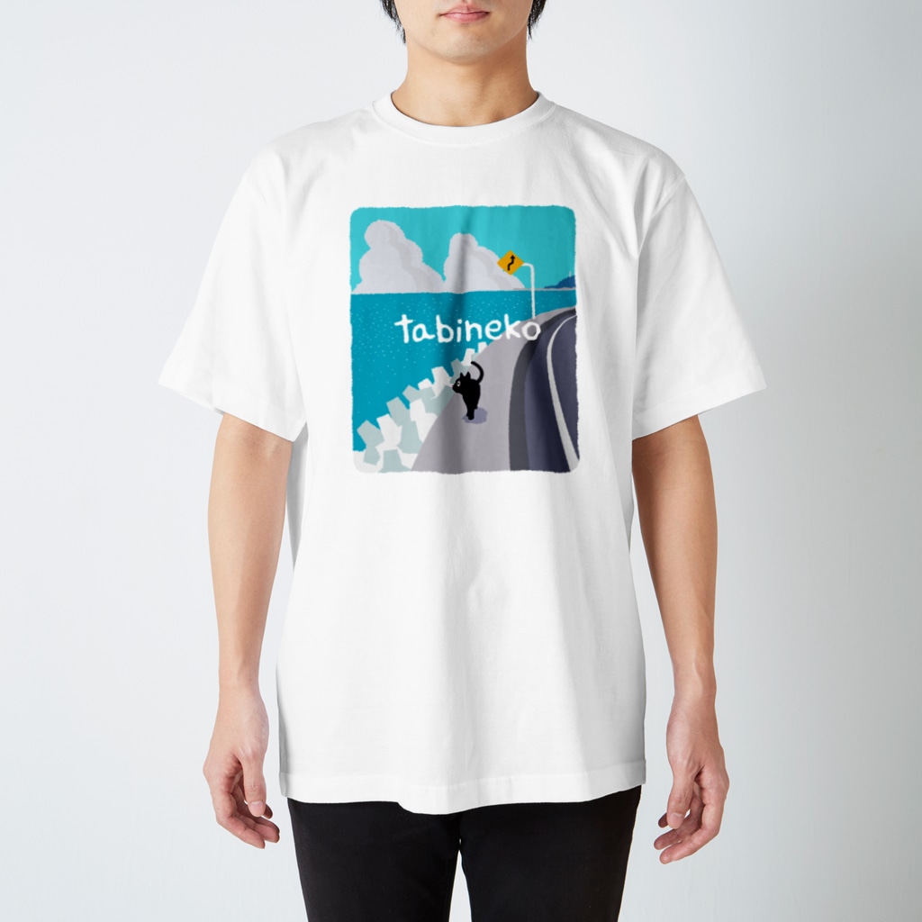 たびねこグッズSHOPの海からの風 Regular Fit T-Shirt