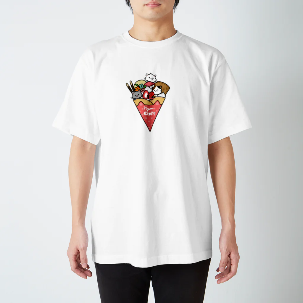 TAROPIのnyan crepe Regular Fit T-Shirt