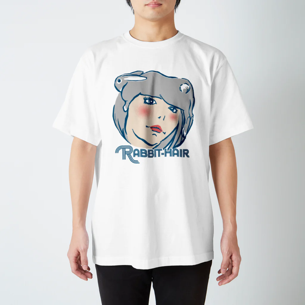 geeneccoのラビットヘアー Regular Fit T-Shirt