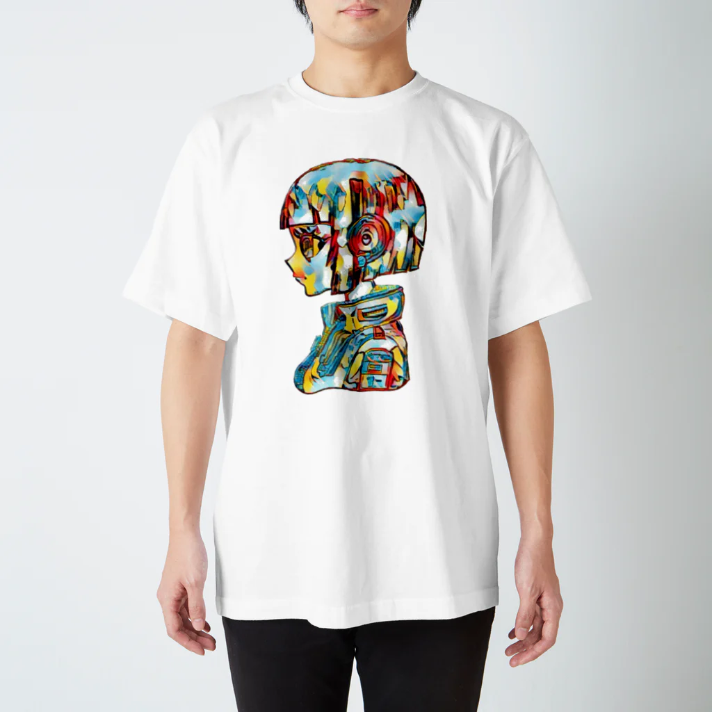 lazy gardenのソノサキヲミスエル　pop art スタンダードTシャツ