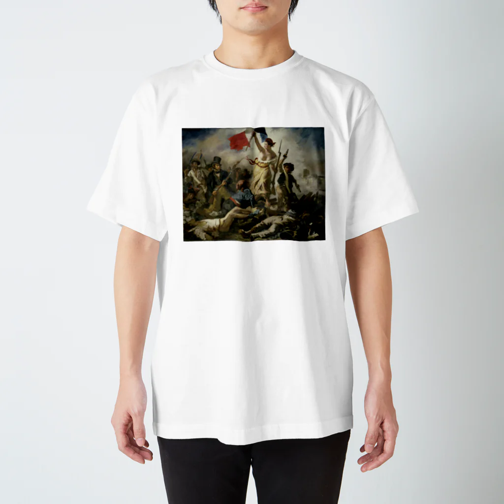 世界美術商店の民衆を導く自由の女神 / Liberty Leading the People スタンダードTシャツ