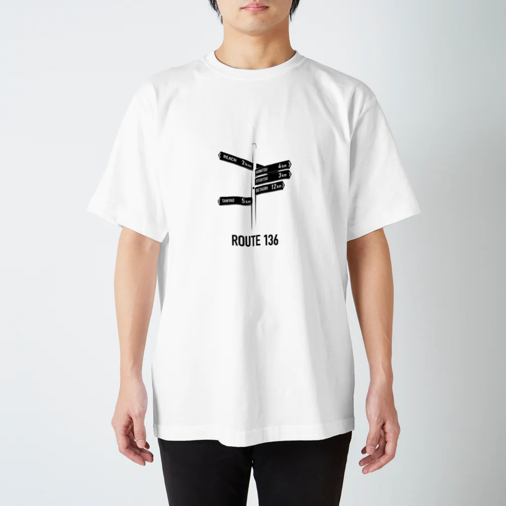 #wlmのROUTE 136 Regular Fit T-Shirt