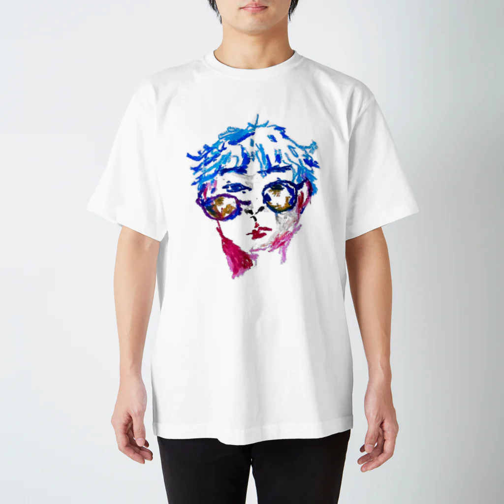 さのみきひとショップのBroken glasses Regular Fit T-Shirt