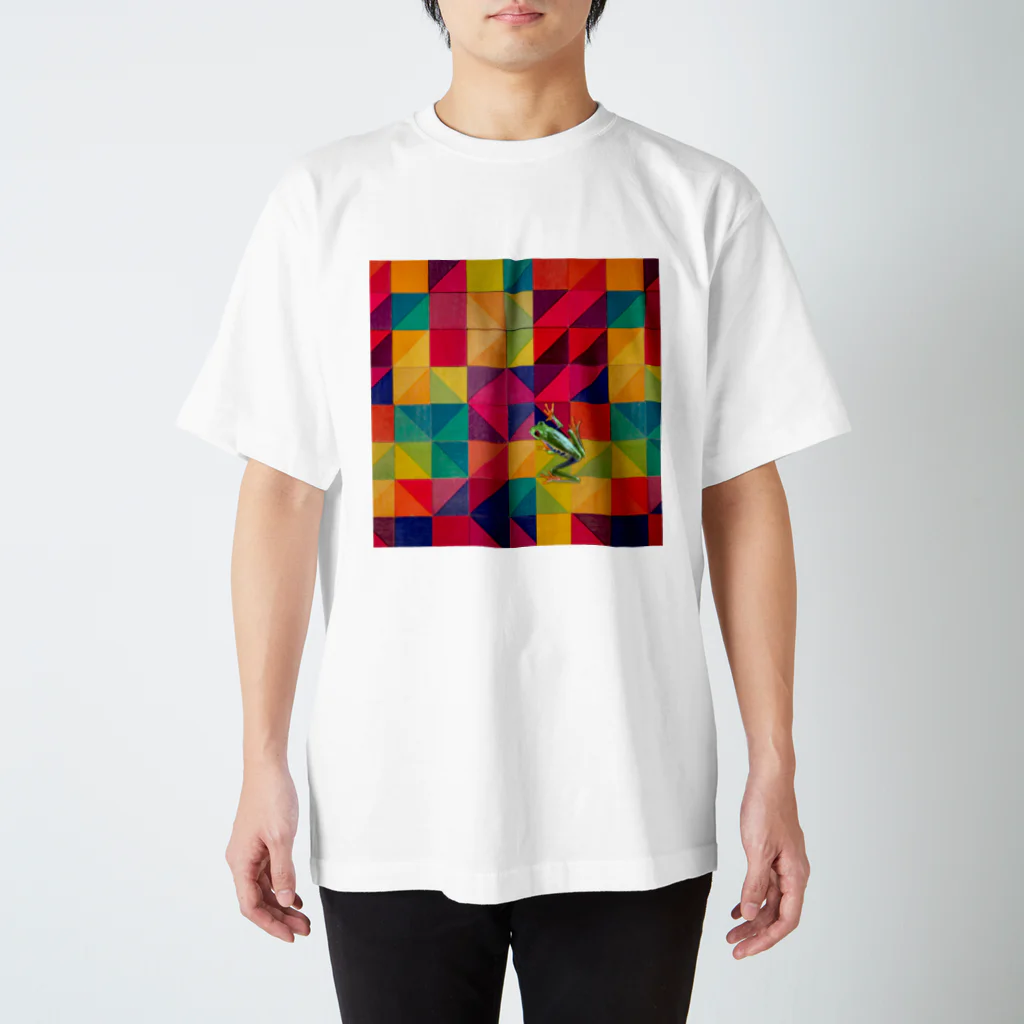 saesaeshoのあくろばっとかえるくん Regular Fit T-Shirt