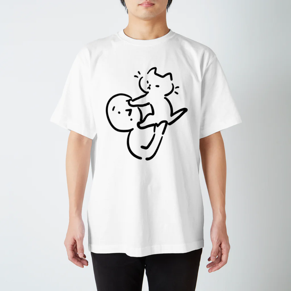 株式会社シーピーブロッサムのネコ(だっこイヤ) Regular Fit T-Shirt