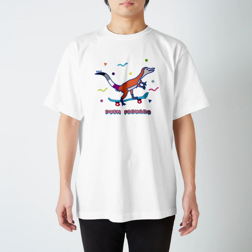 new syrupのPUSH FORWARD_asexual Regular Fit T-Shirt