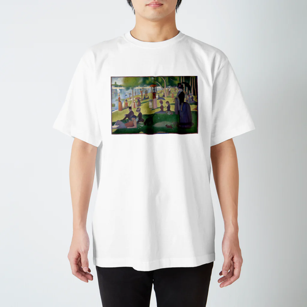 世界美術商店のグランド・ジャット島の日曜日の午後 / A Sunday Afternoon on the Island of La Grande Jatte Regular Fit T-Shirt