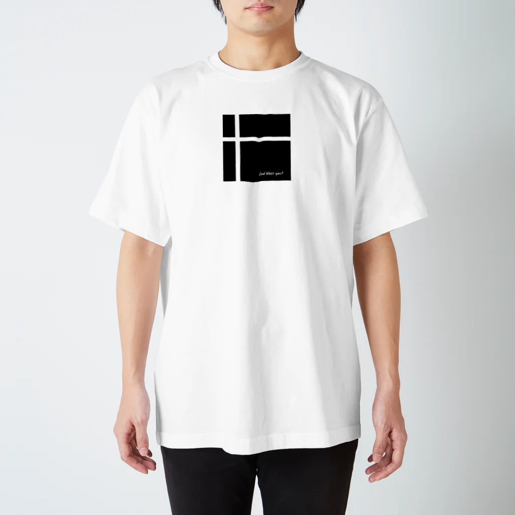 akikonoteのGod bless you Regular Fit T-Shirt