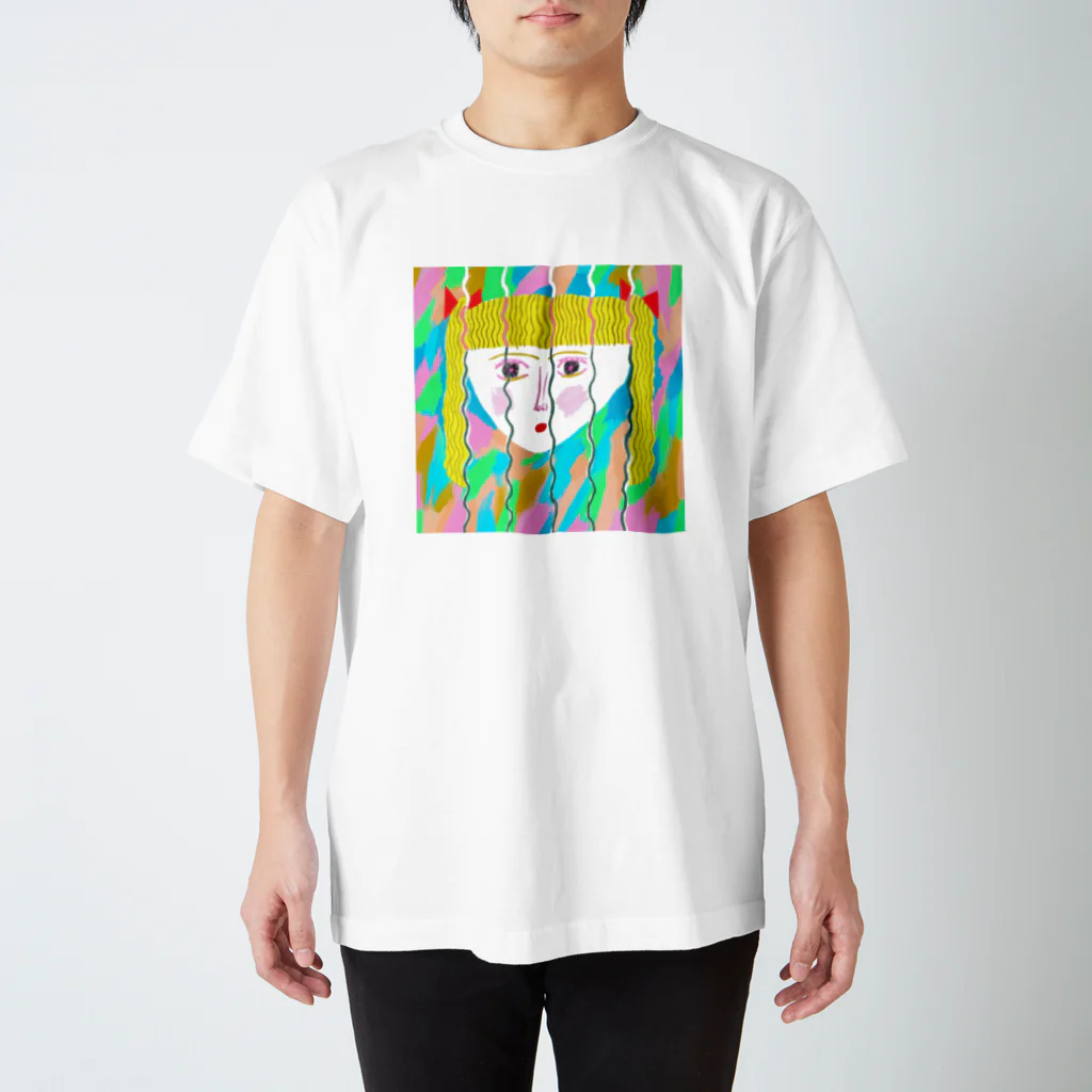 yamasaki chiyoのソバージュ Regular Fit T-Shirt