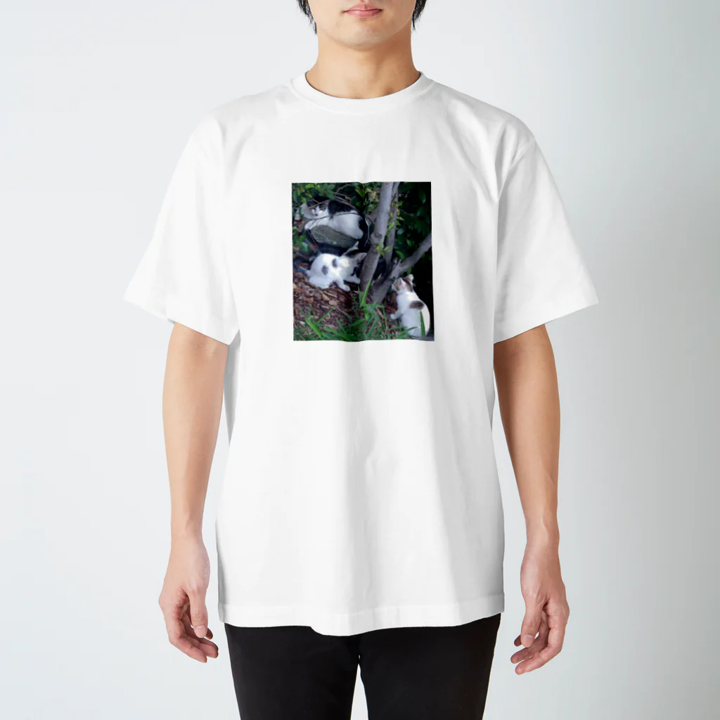 mimi23の猫の親子(^ ^) Regular Fit T-Shirt