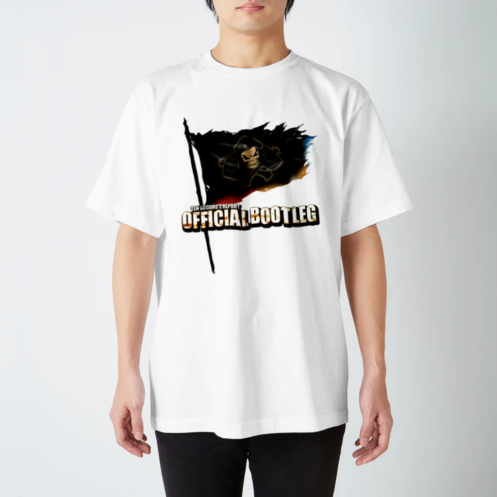 YU_PRODUCTIONのOFFICIAL BOOTLEG BLACK FLAG T-SHIRT スタンダードTシャツ