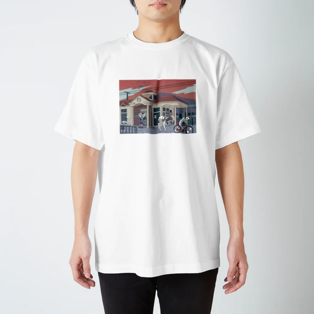 東京モノノケのしらす駅 スタンダードTシャツ