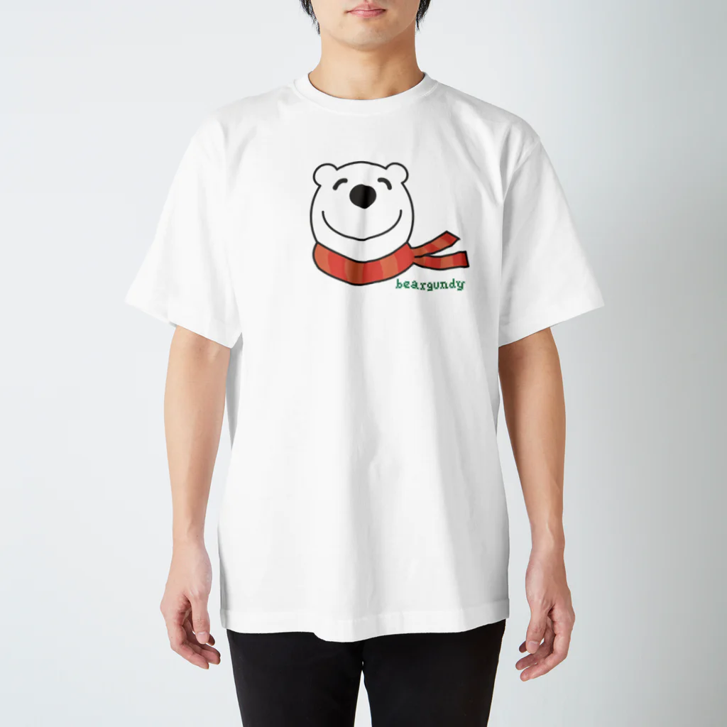 BEARGUNDYのたき火 スタンダードTシャツ