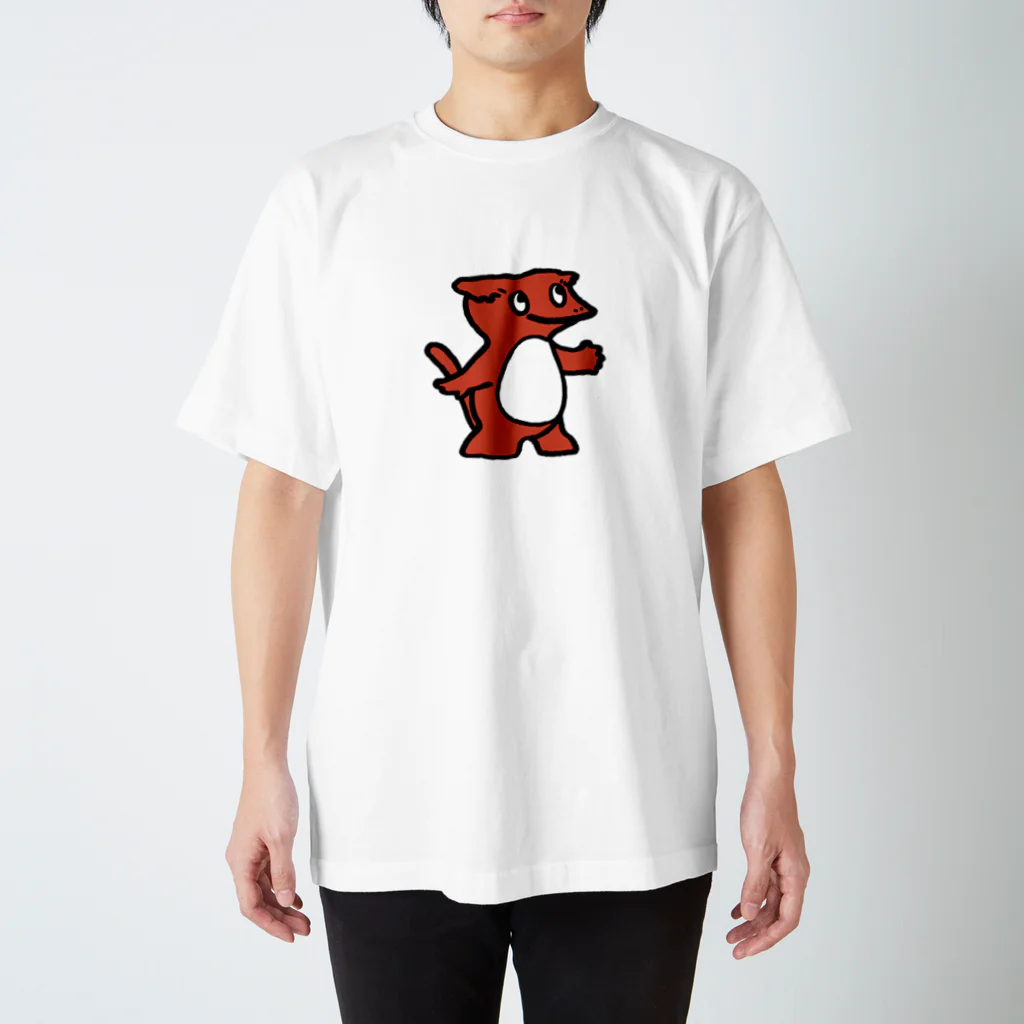 chocochachaのオウカンミカドヤモリです。 Regular Fit T-Shirt