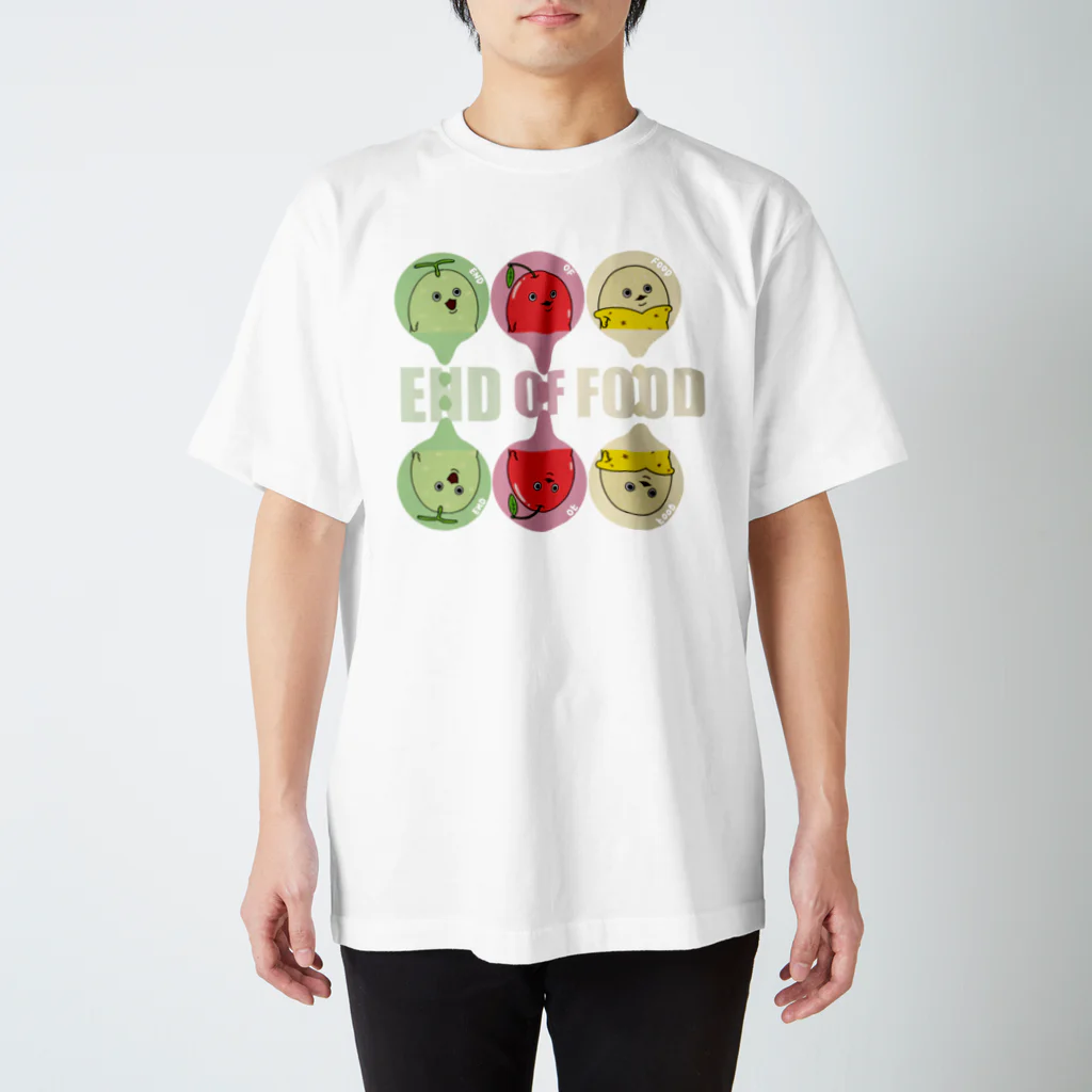 ちゅい🍎End of Food🍎のEnd of Food フルーツ Regular Fit T-Shirt