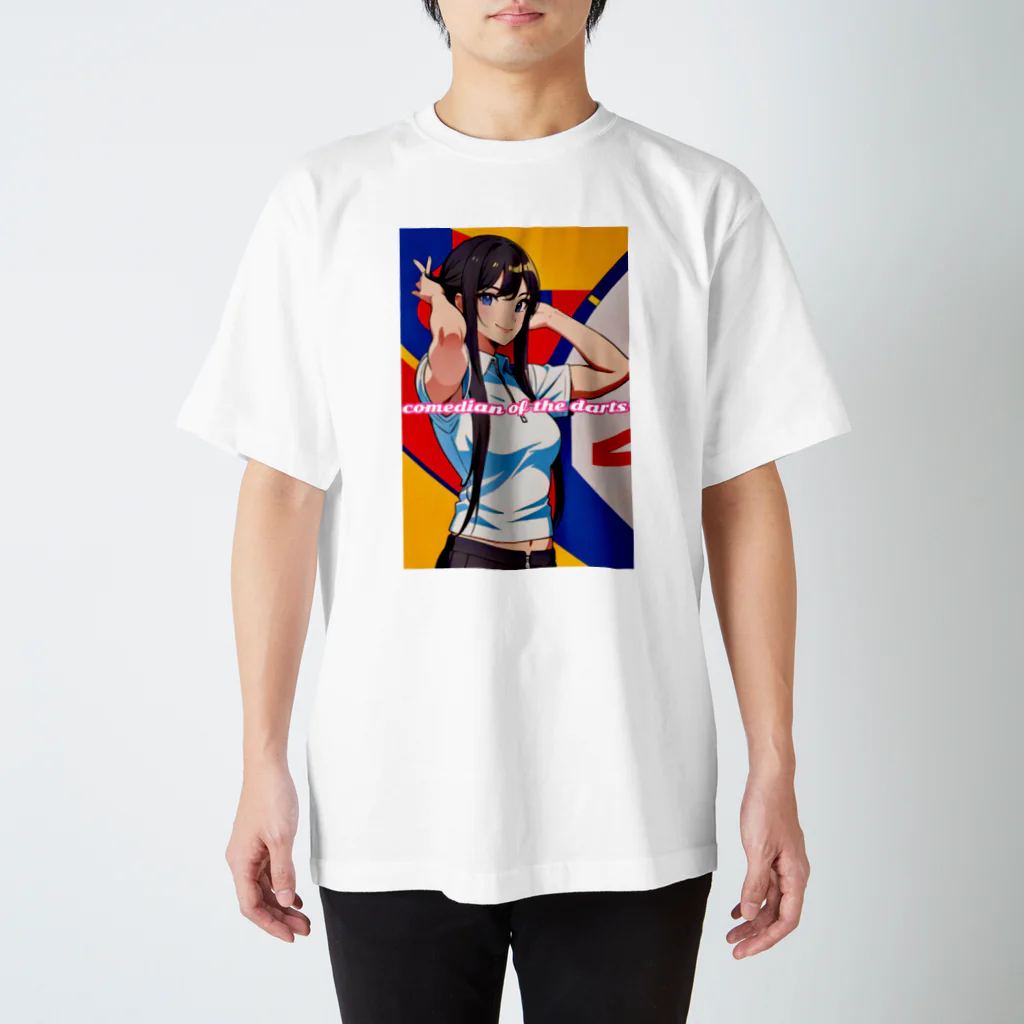 FM70.1ダーツ漫談ラヂヲのダーツ女子🎯 Regular Fit T-Shirt