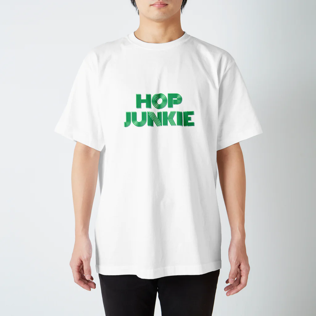 COLD MOON (コールド ムーン)のビール大好き　HOP JUNKIE スタンダードTシャツ