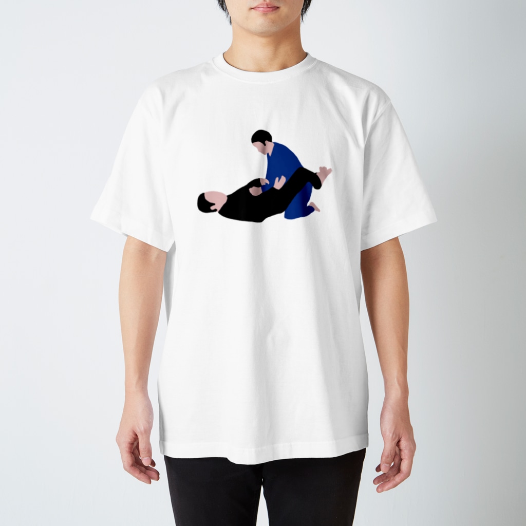 柔術イラストレーションのクローズドガード Regular Fit T-Shirt