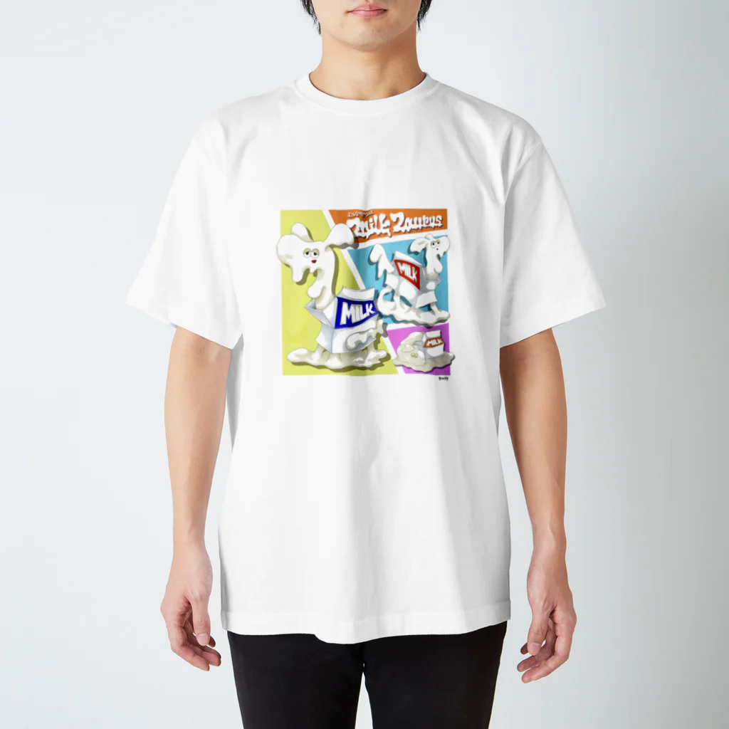 みのすけ工房のミルクザウルス Regular Fit T-Shirt