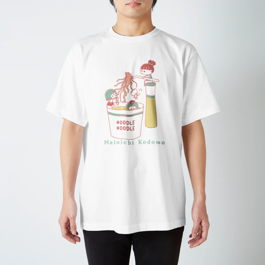 spicemachine-shopのMainichi kodomo noodle Regular Fit T-Shirt