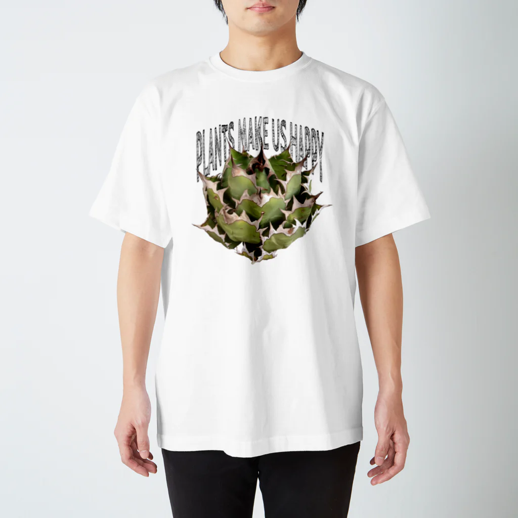 PLANTISTIC! by S.M.Fの植物T アガベ「姫厳龍」 Regular Fit T-Shirt