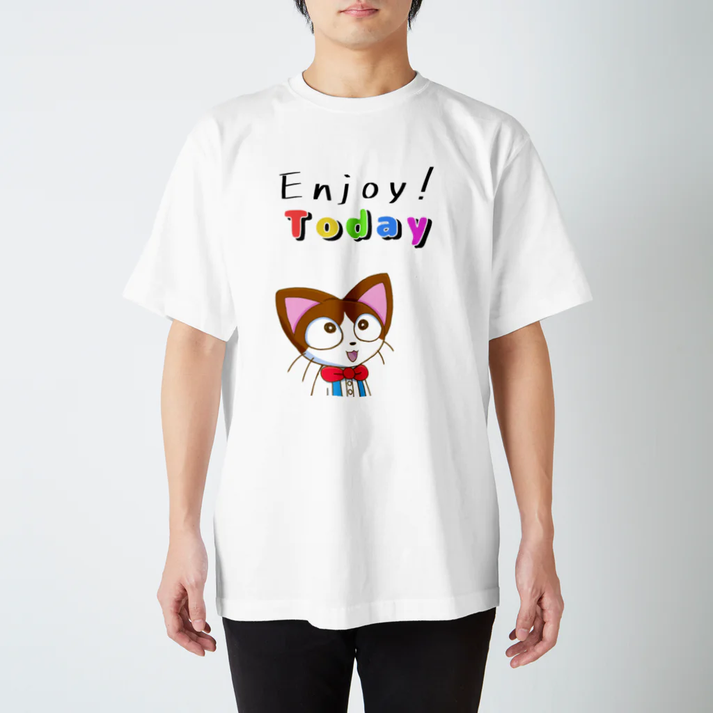 パスカルのどこかのネコくんたちの猫田くん Regular Fit T-Shirt