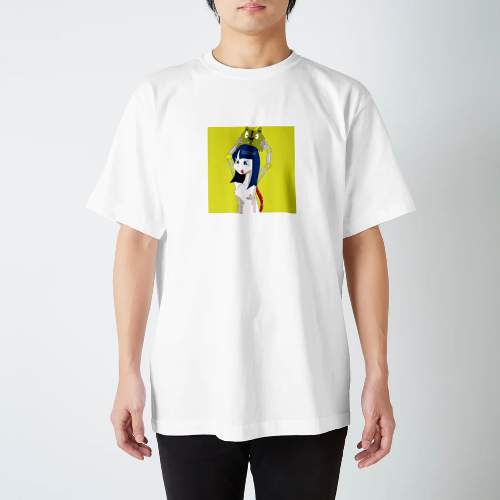 kKrのポンコツメカ子ちゃん スタンダードTシャツ