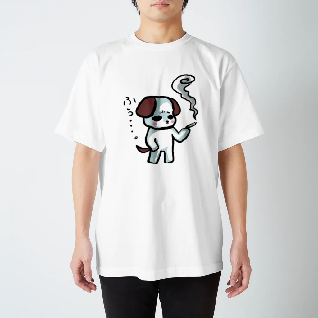 れんきちのやさぐれ犬くん スタンダードTシャツ