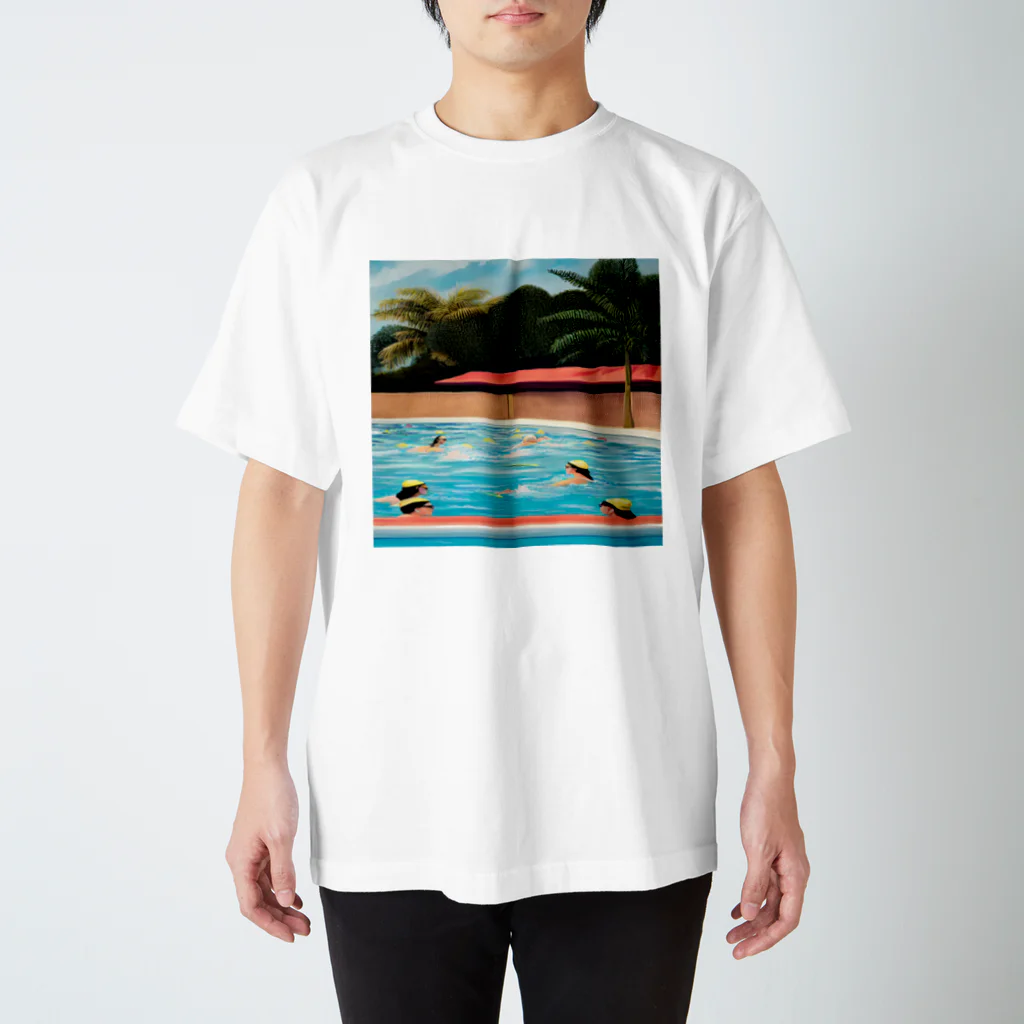 Soup Syrupの#0021 | Pool Hotel 06 Regular Fit T-Shirt