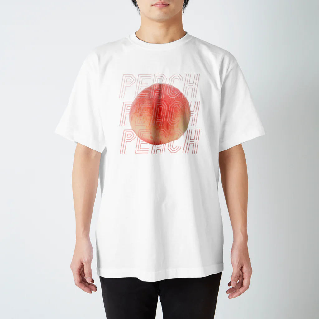 YOLKのもも（PEACH×3） Regular Fit T-Shirt