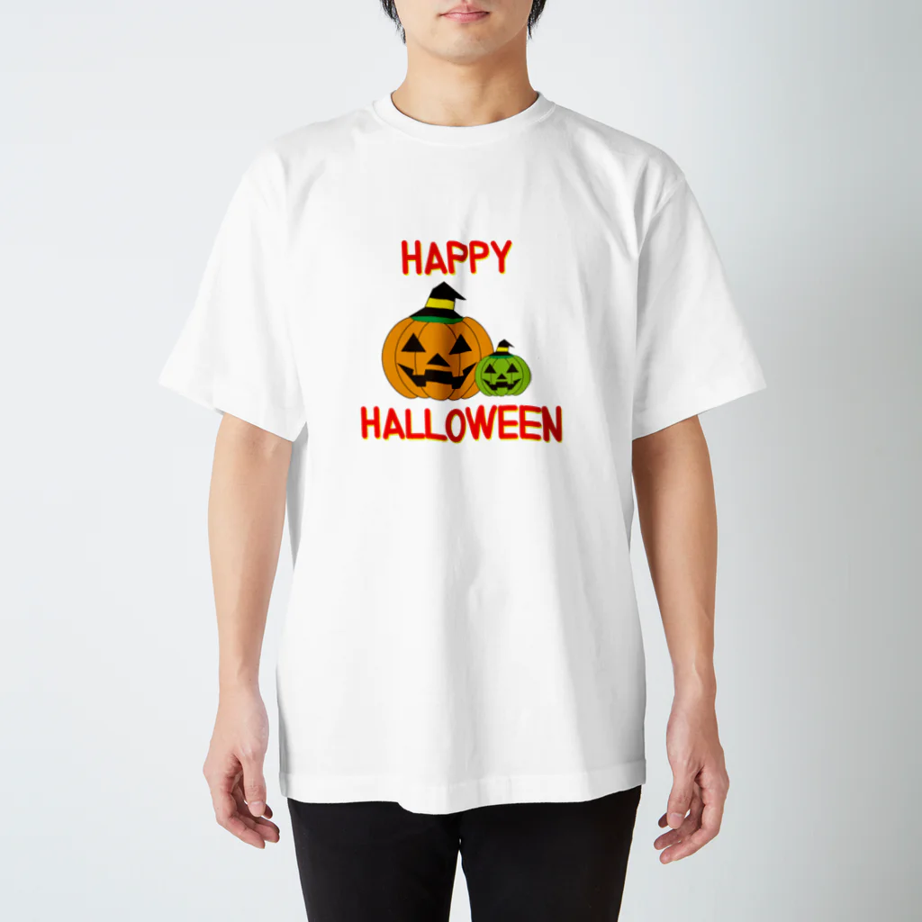 RATTLEのハロウィンかぼちゃＴシャツ Regular Fit T-Shirt