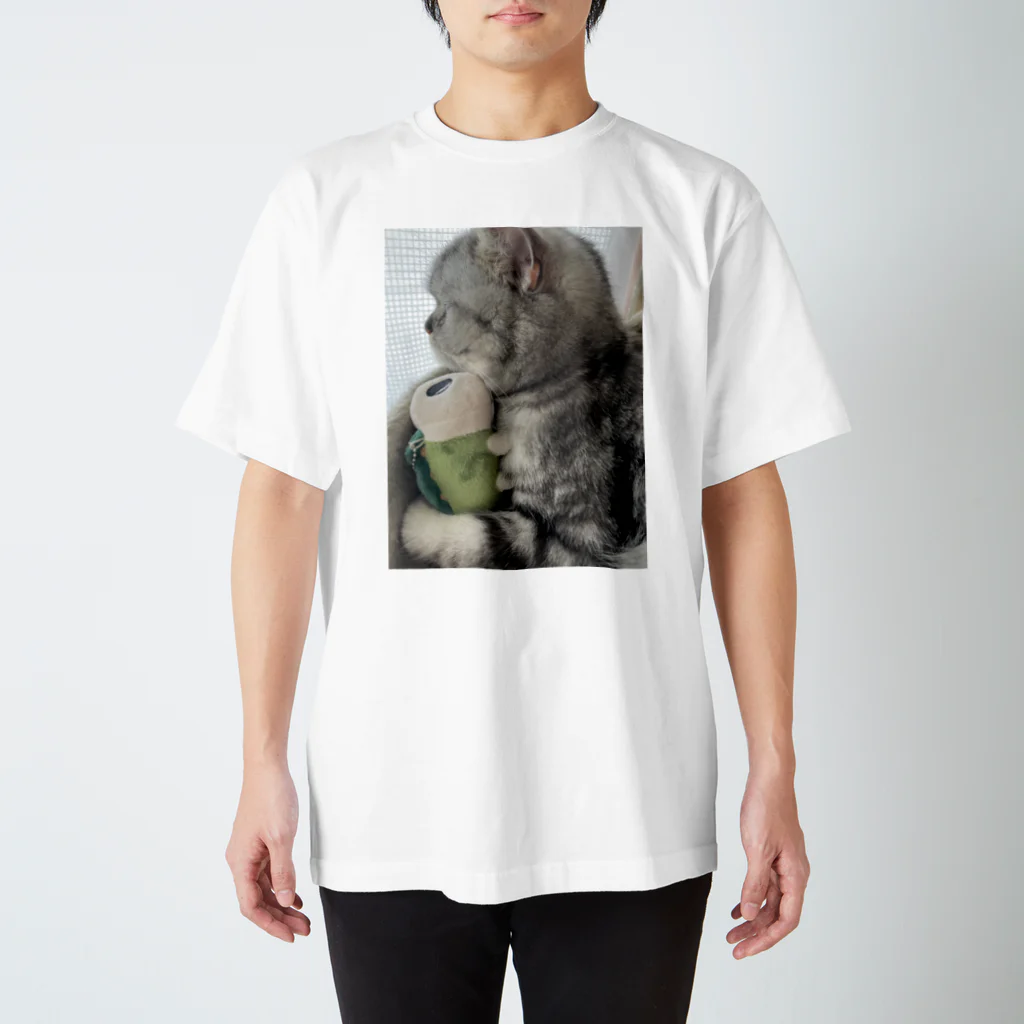 飼い主ののちゃんとマブ Regular Fit T-Shirt