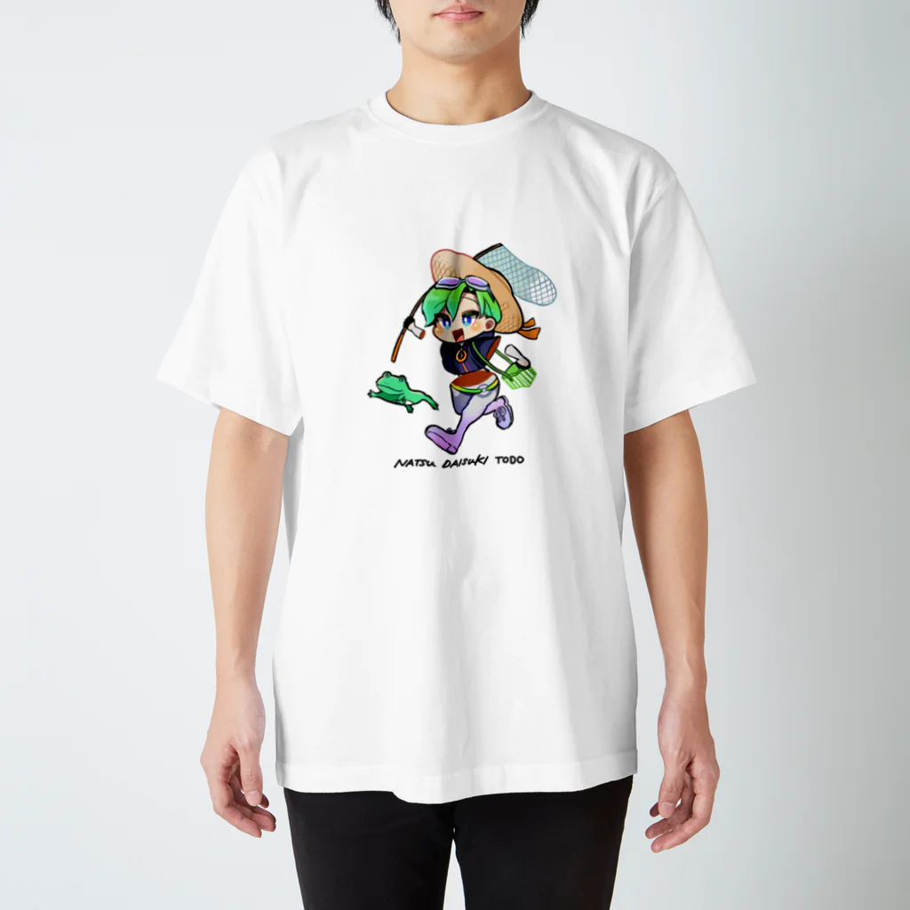 透堂トキワ💚6/28誕生日🫀のNATSU DAISUKI TODO 2023 Regular Fit T-Shirt