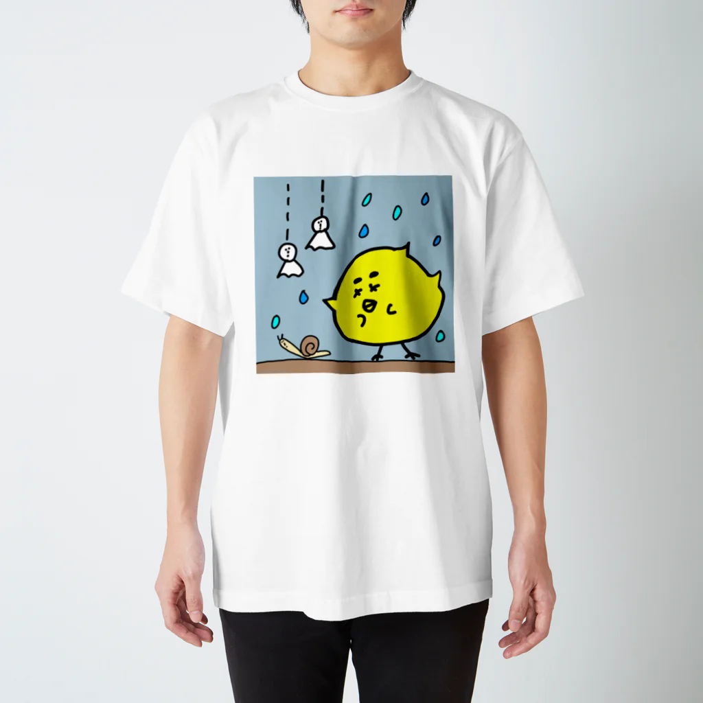 くぼたにんじんのひよこちゃん(梅雨) スタンダードTシャツ