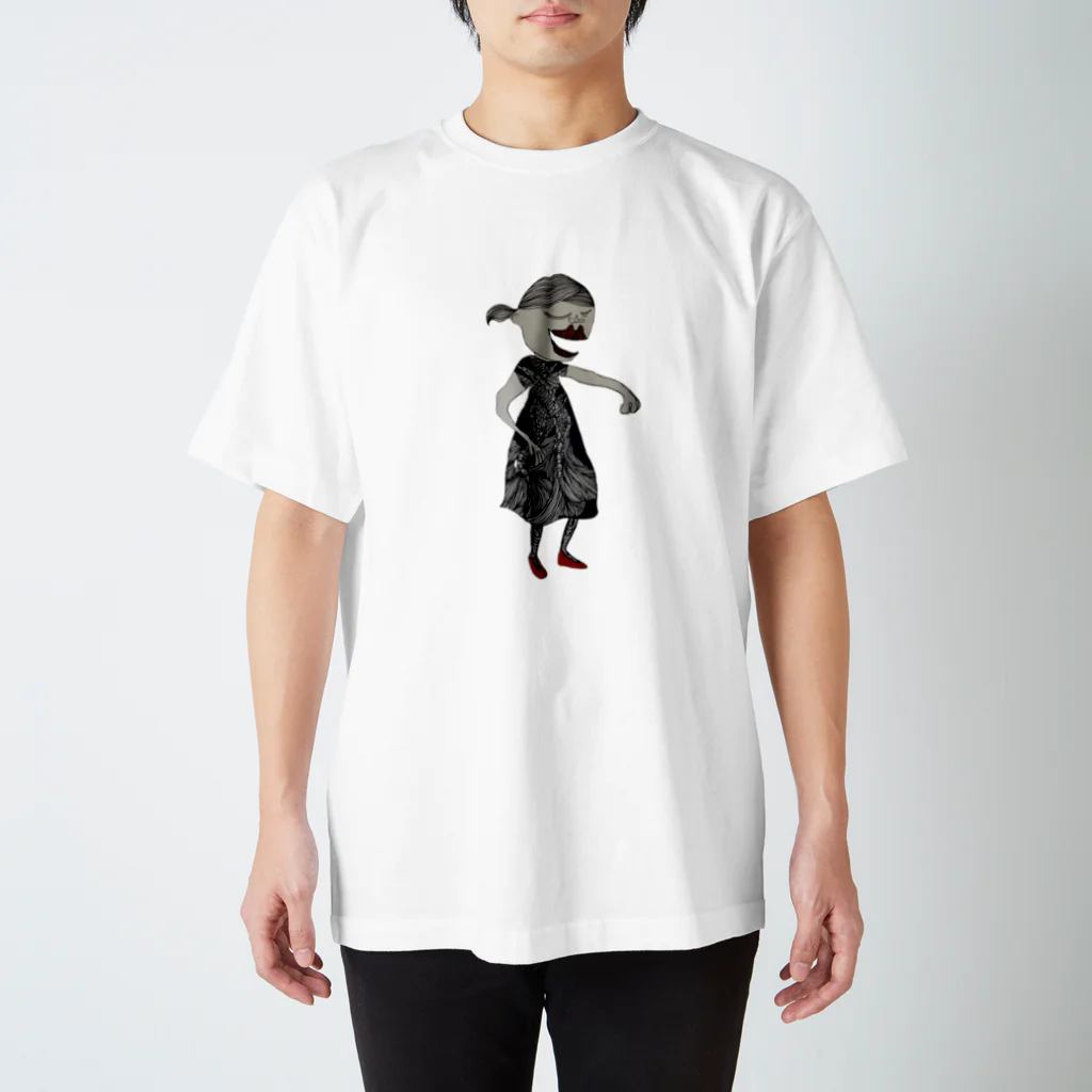 sajiののんびりさん。（両面） スタンダードTシャツ