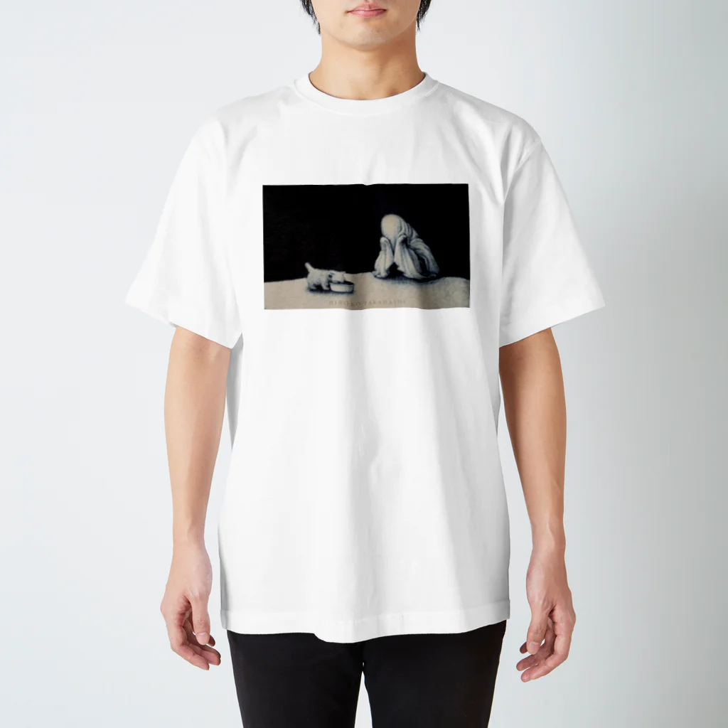 高橋弘子　Hiroko Takahashiのたぶん猫／そこにお金はない スタンダードTシャツ