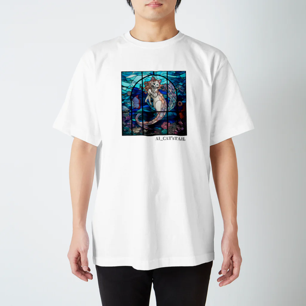 AI_CATTAILのAI_CAT'sTAIL　変猫　人魚　T スタンダードTシャツ