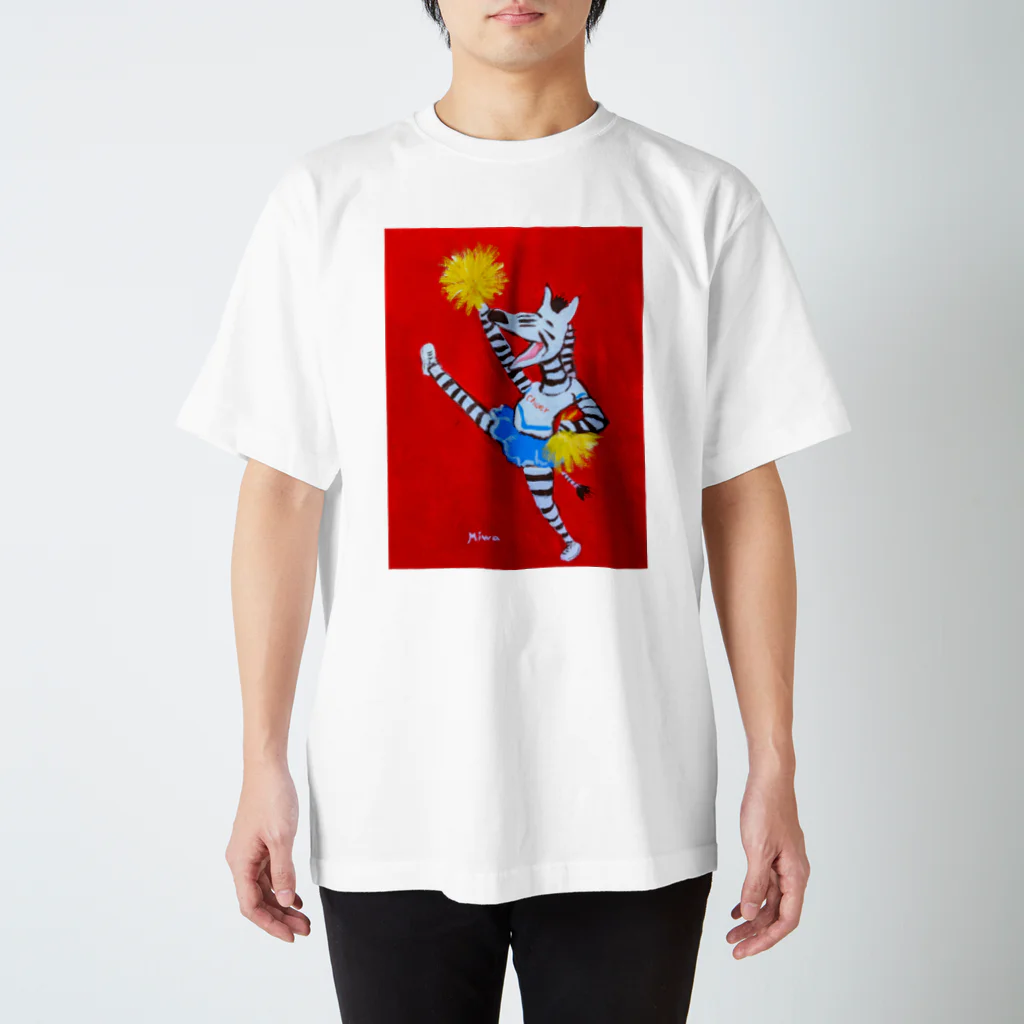 はまだみわのシマウマチアガール Regular Fit T-Shirt