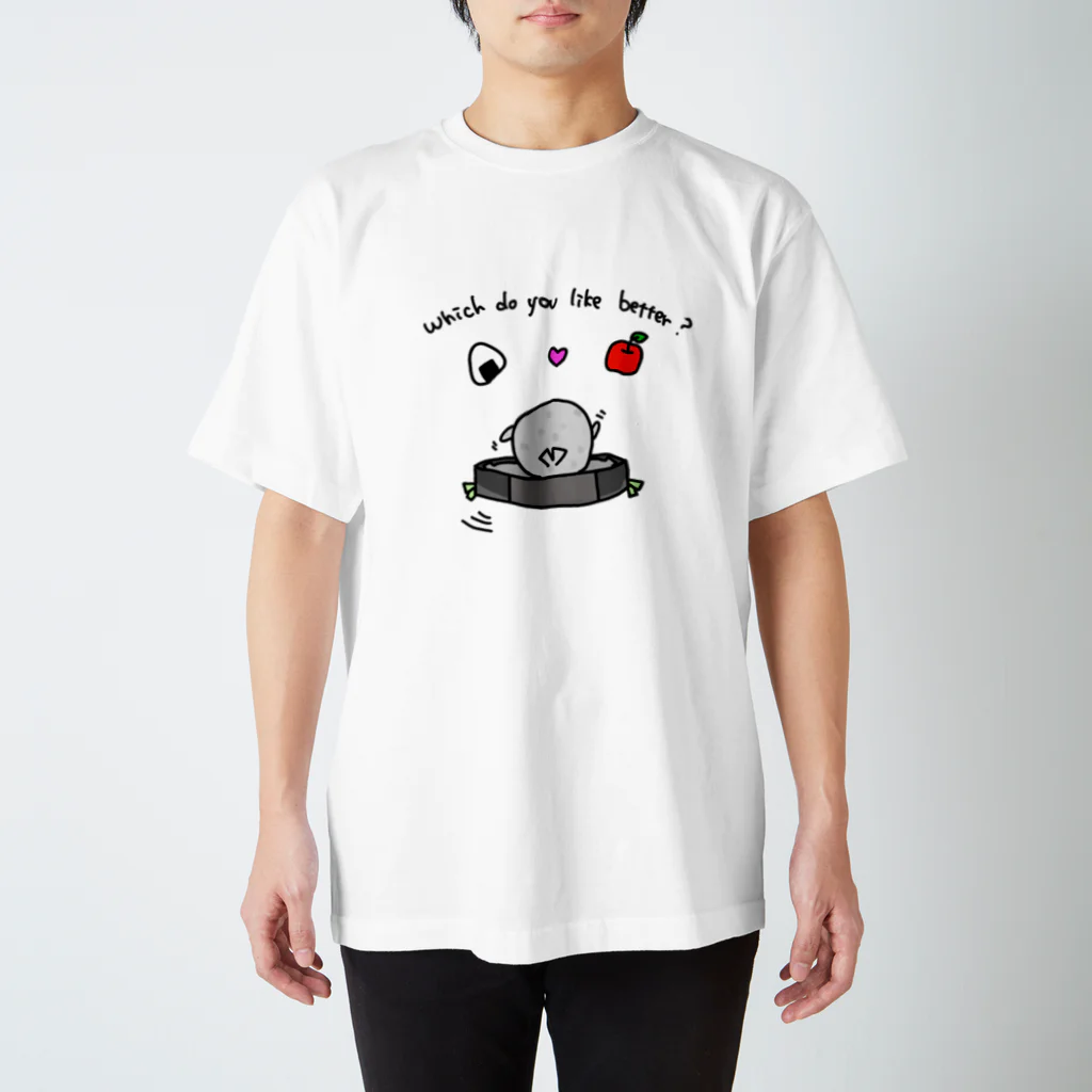 ツインテールな女の子のお掃除ロボットとアザラシ Regular Fit T-Shirt