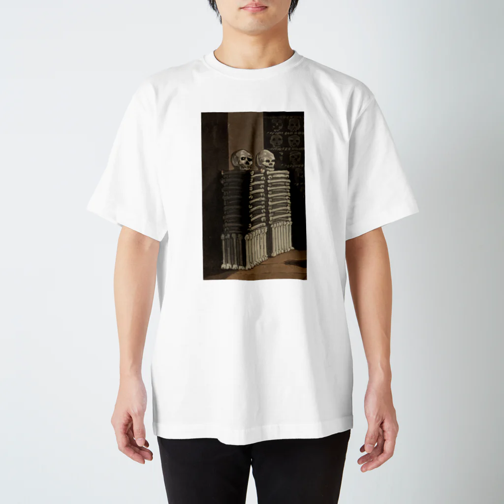 J. Jeffery Print Galleryの死の舞踏 ダンス オブ デス Regular Fit T-Shirt