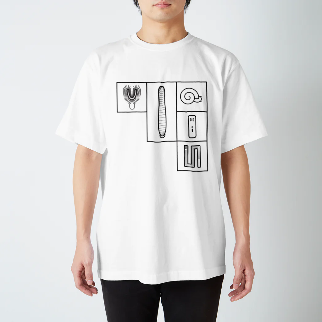 FreshWaterBenthosのみんなだいすき淡水ベントス スタンダードTシャツ