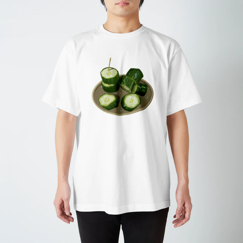 OKRAzucchiniのきゅうりの浅漬け スタンダードTシャツ