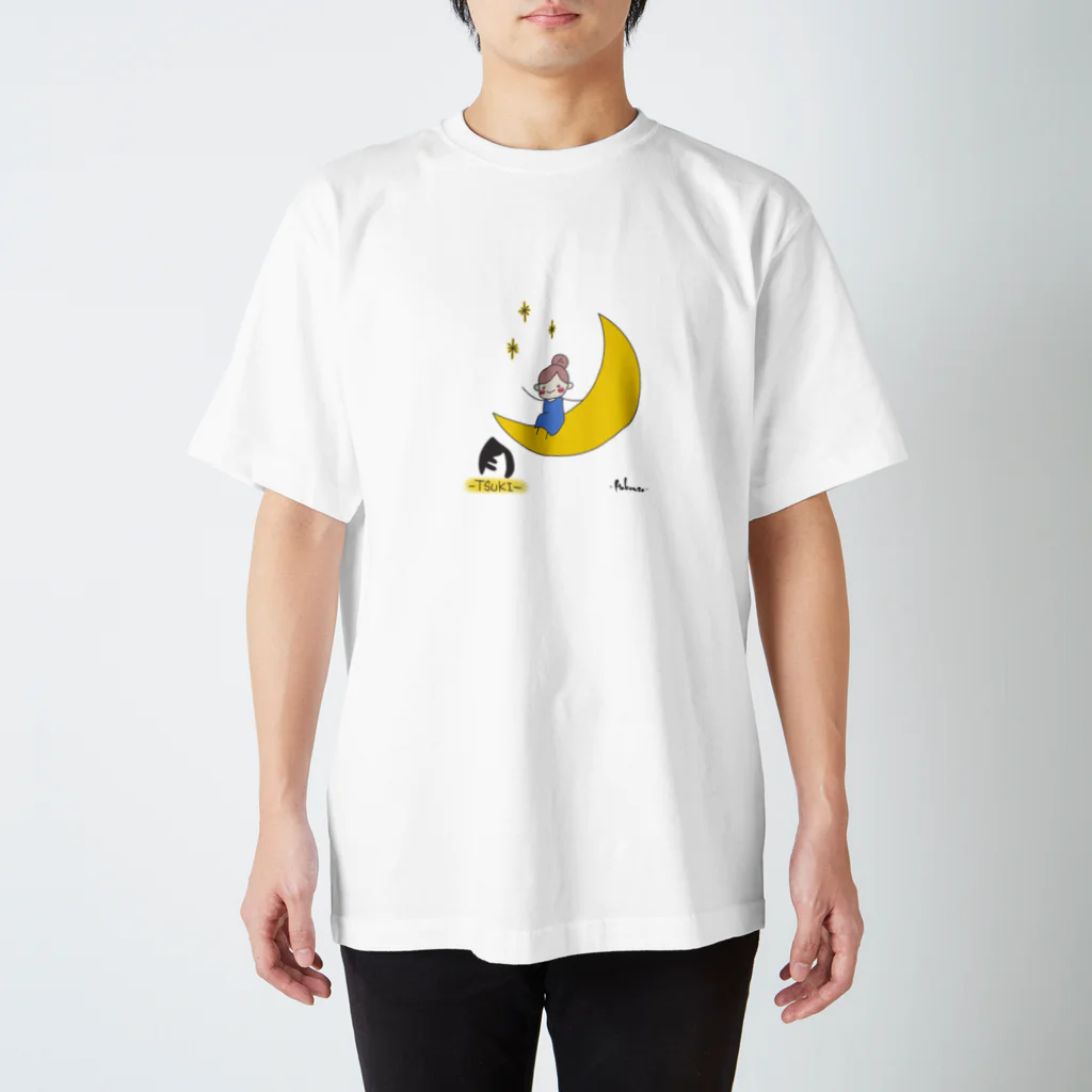 HAKOUSA -ハコウサ-の月 Regular Fit T-Shirt