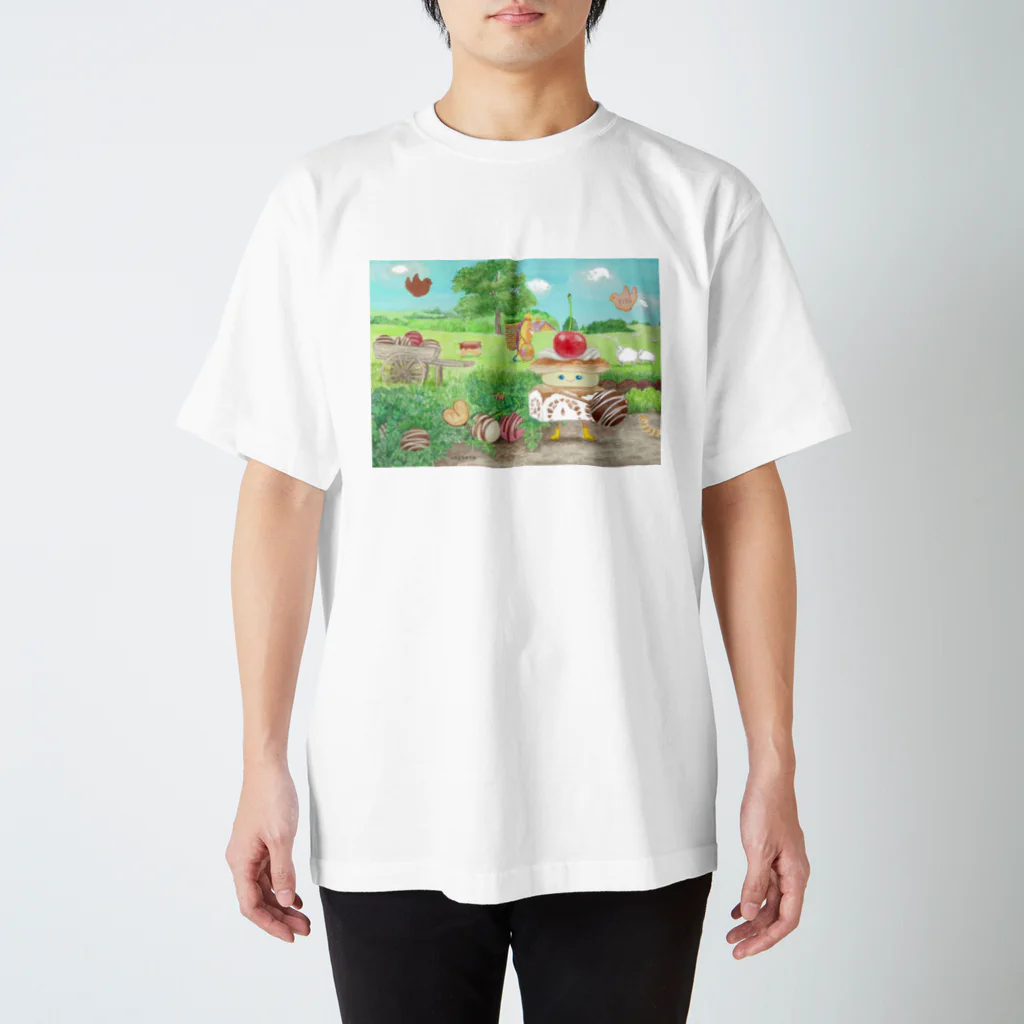 さとうめぐみ絵本グッズのミルフィーユちゃん Regular Fit T-Shirt