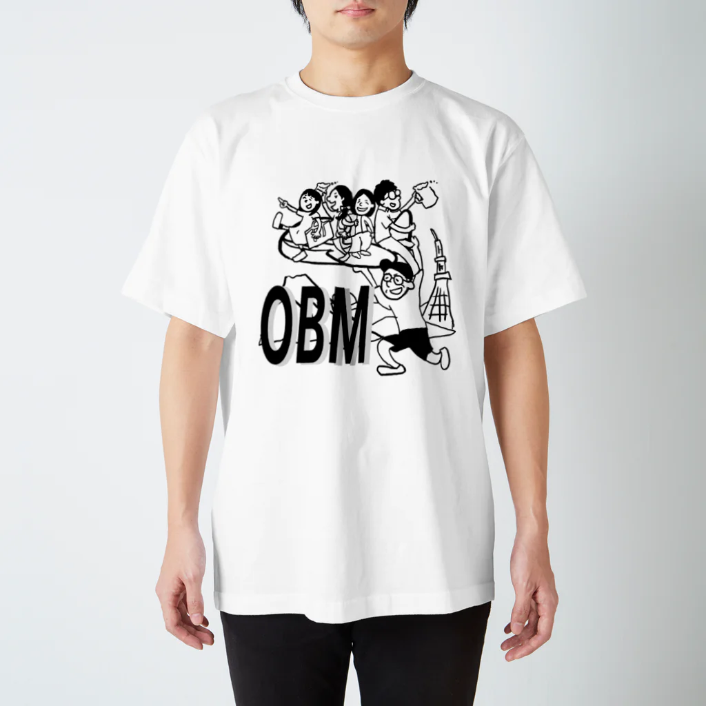 kasu_illustのOBM スタンダードTシャツ