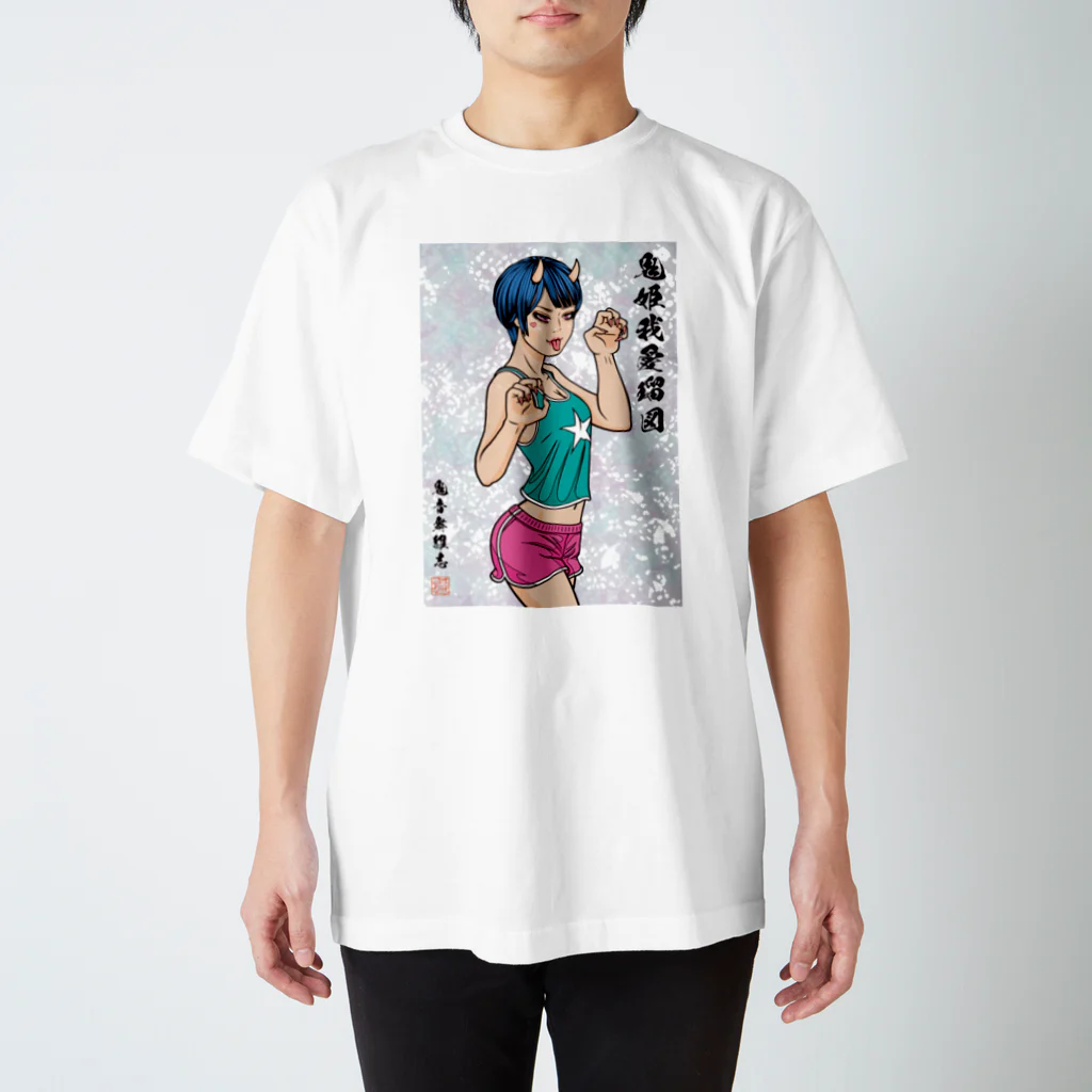 onion.vcの鬼姫我愛瑠図 Vol.6 Regular Fit T-Shirt