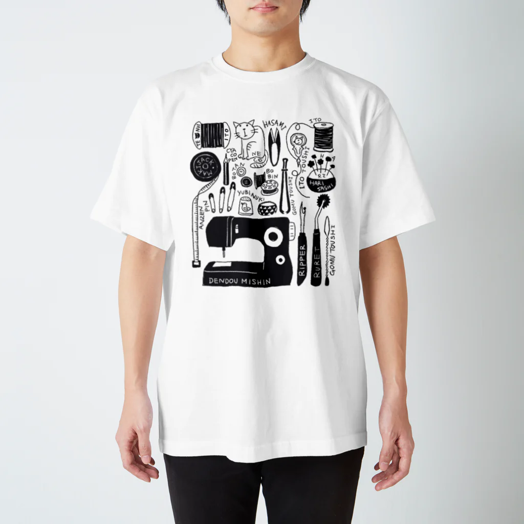 ぶたのたんこぶのちくちく かたかた スタンダードTシャツ